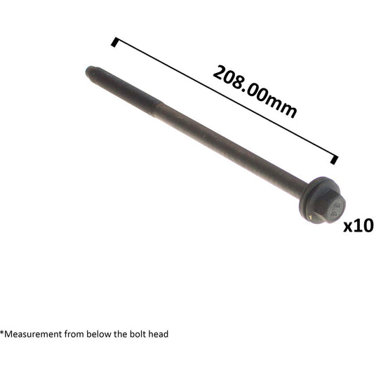 Permaseal Gaskets Cylinder Head Bolt Set HBS085H