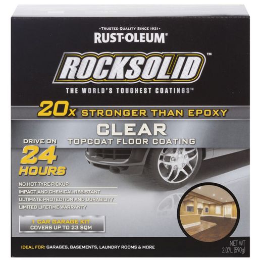 Rust-Oleum Rock Solid Gloss Clear Kit 301811