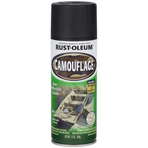 Rust-Oleum Camouflage Spray Black 340g 1916830