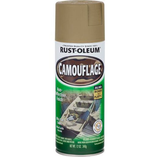 Rust-Oleum Camouflage Spray Khaki 340g 1917830