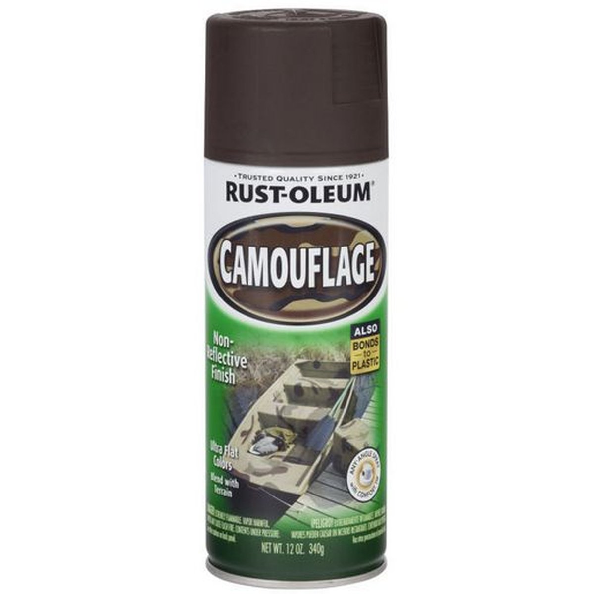 Rust-Oleum Camouflage Spray Earth Brown 340g 1918830