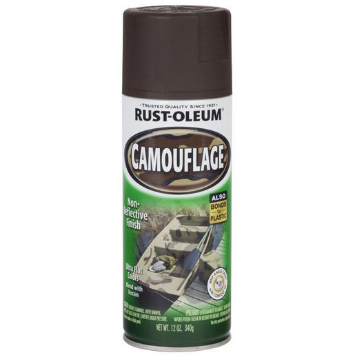 Rust-Oleum Camouflage Spray Earth Brown 340g 1918830
