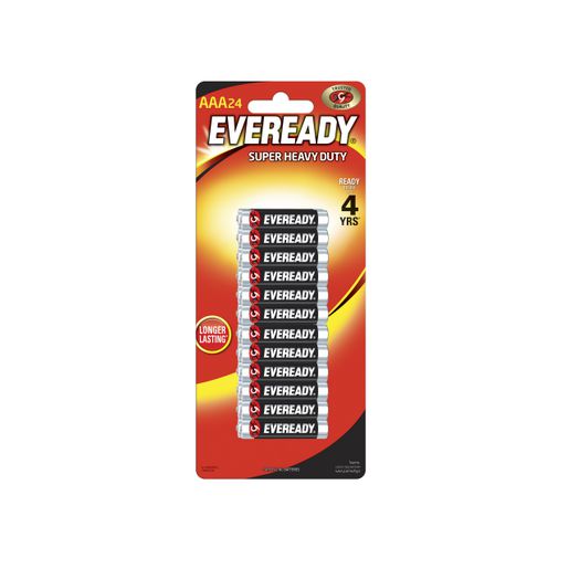 Eveready AAA Battery Super Heavy Duty 24Pk 1212HP24