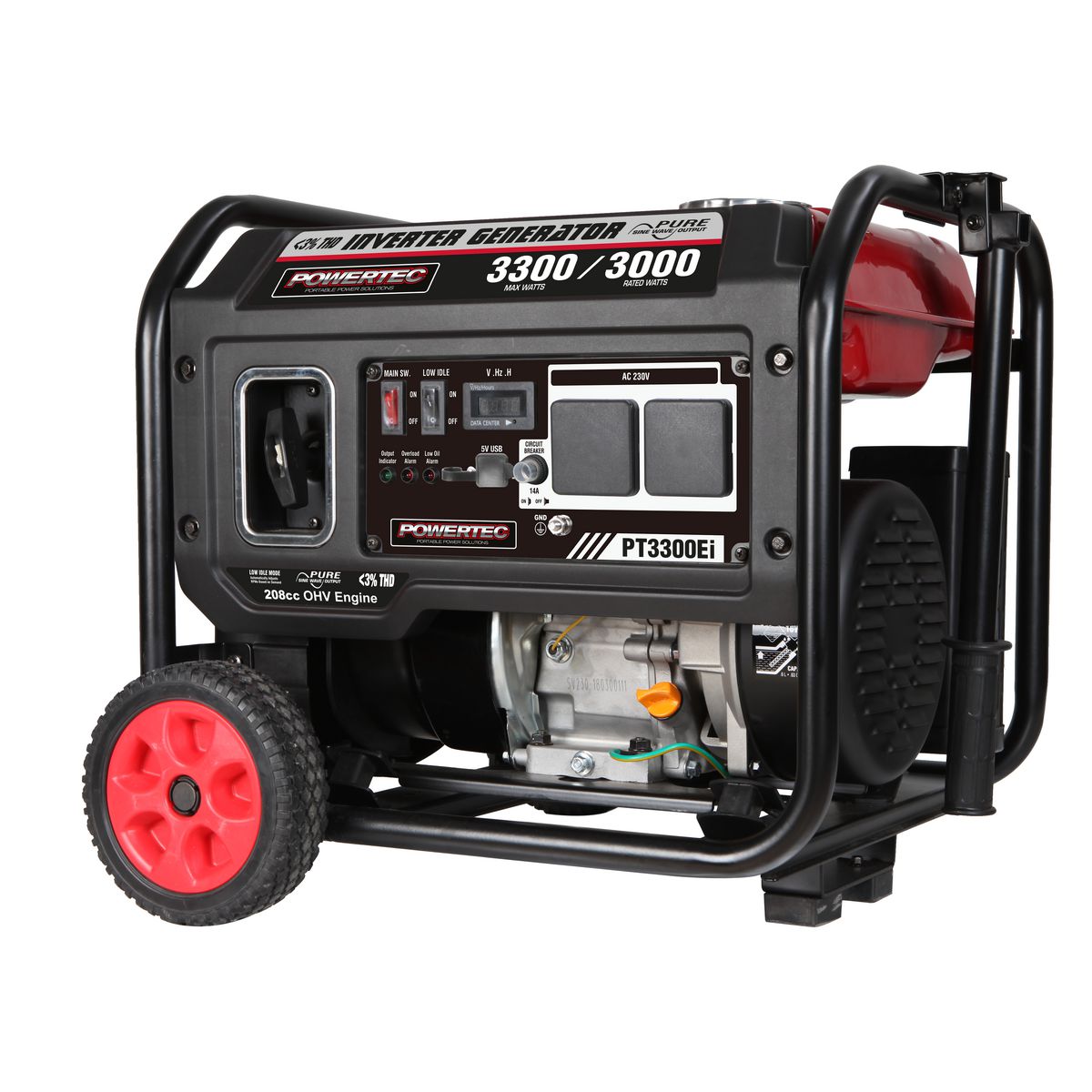 Powertech 3300W Inverter Generator PT3300EI