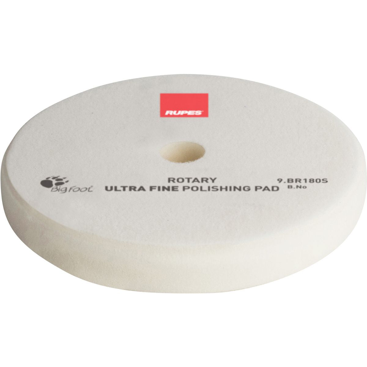 Rupes Bigfoot Rotary Foam Polishing Pad White Ultra Fine 160mm