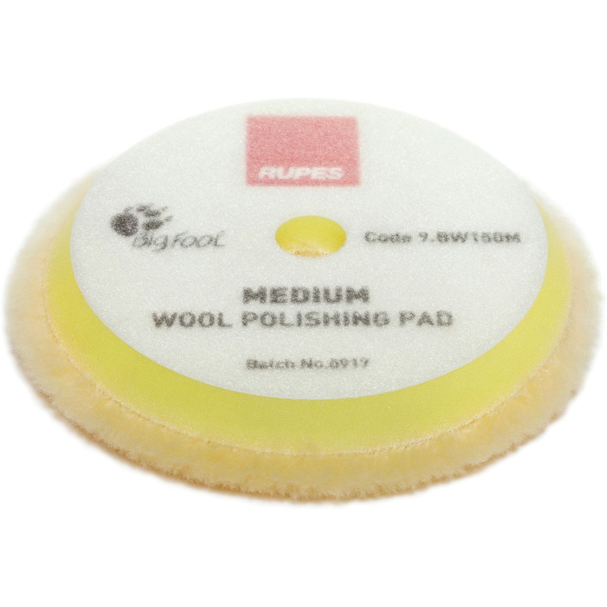 Rupes Bigfoot Wool Polishing Pad Medium 125mm