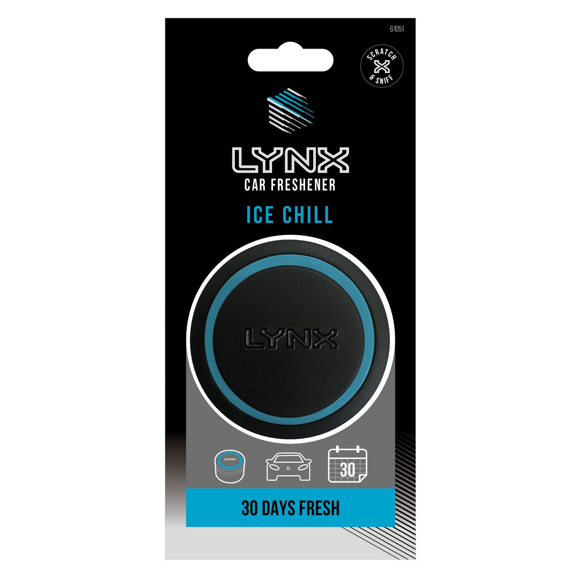 Lynx Ice Chill Can Air Freshener AF0516