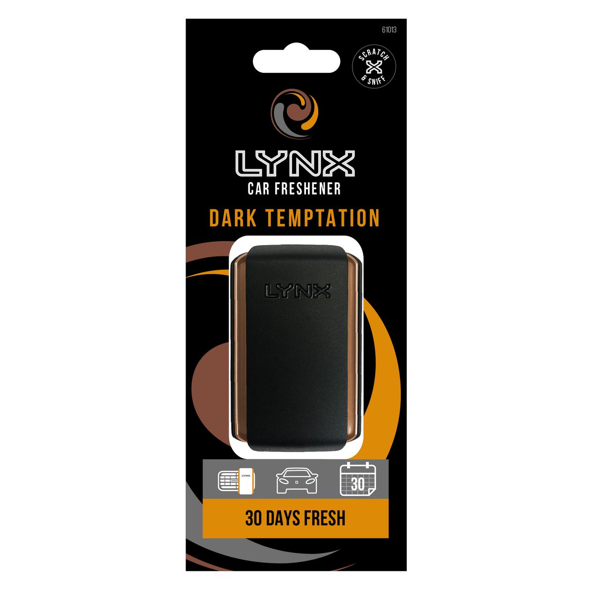 Lynx Dark Temptation Vent Air Freshener AF0130