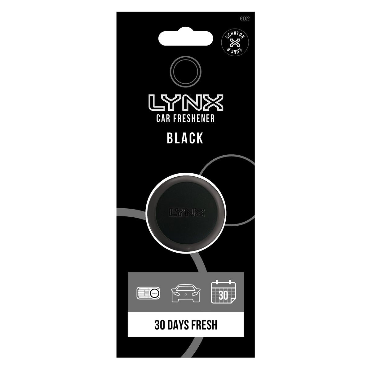 Lynx Black Mini Vent Air Freshener AF0222