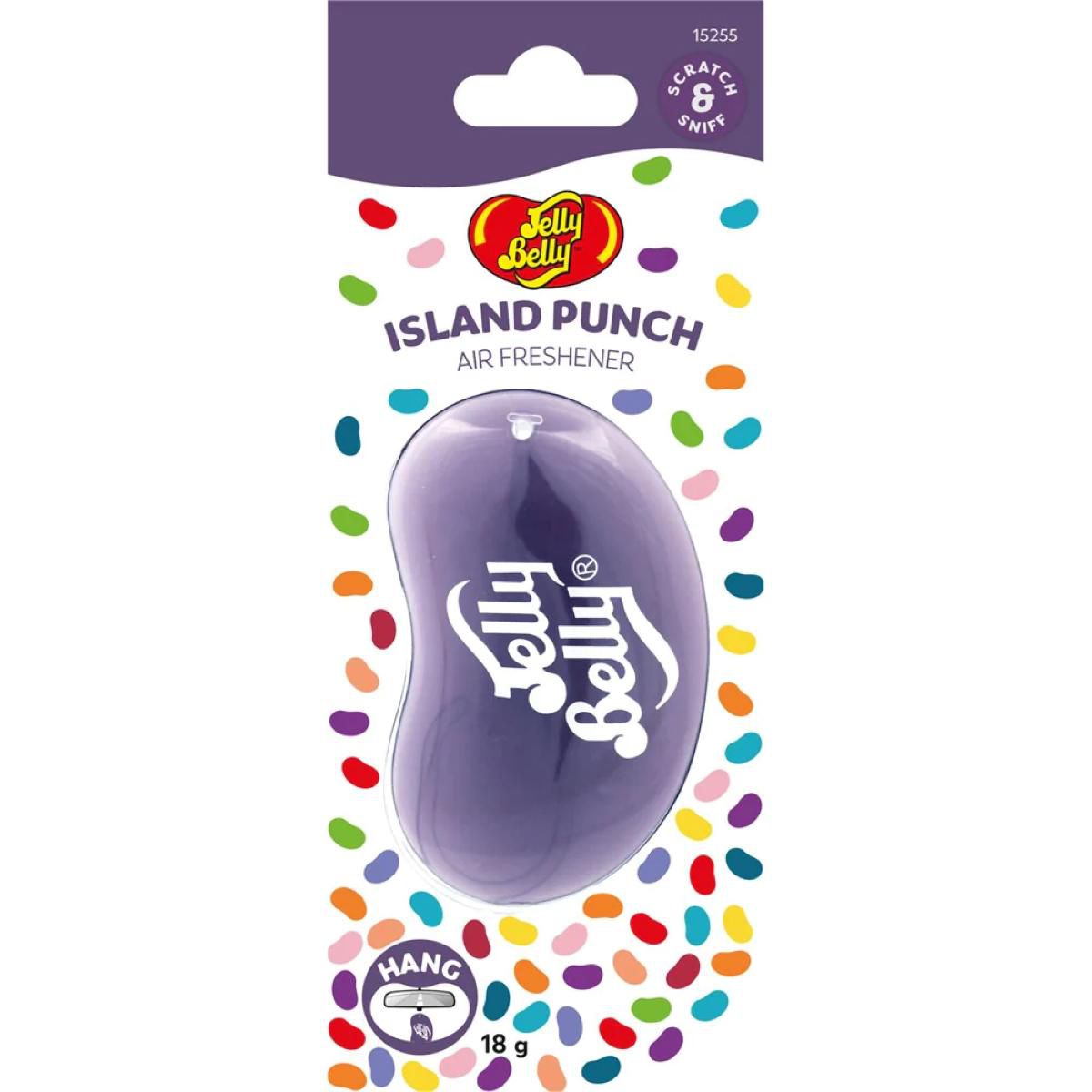 Jelly Belly 3D Island Punch Air Freshener F2555
