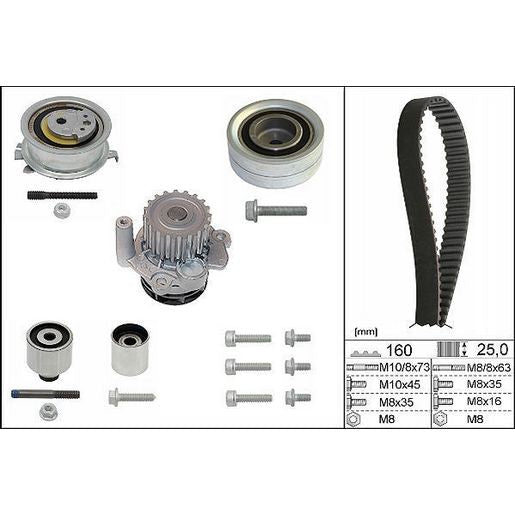 INA Timing Belt Kit 530 0550 32
