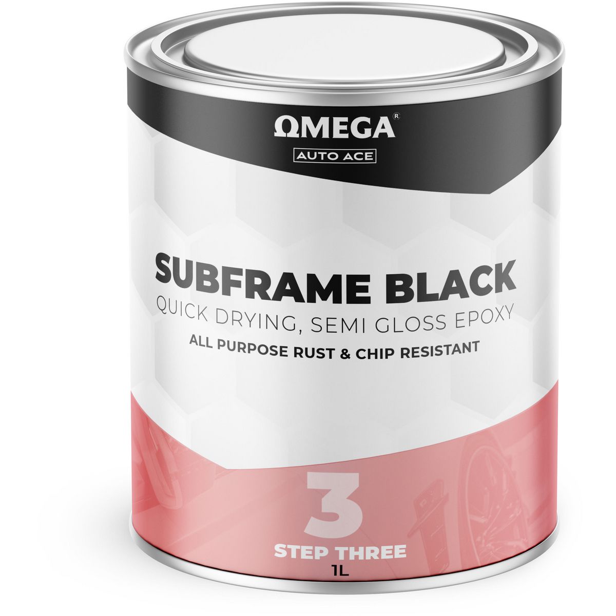 Omega Subframe Black Gloss Epoxy 1L AA-SB1L