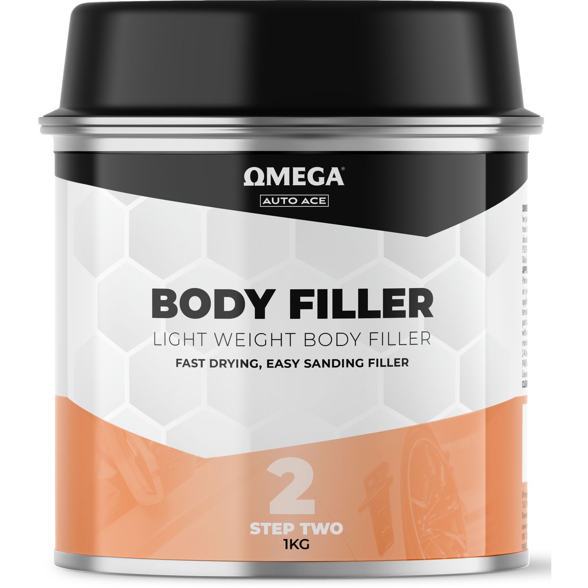 Omega Light Weight Body Filler 1L AA-LWF1K