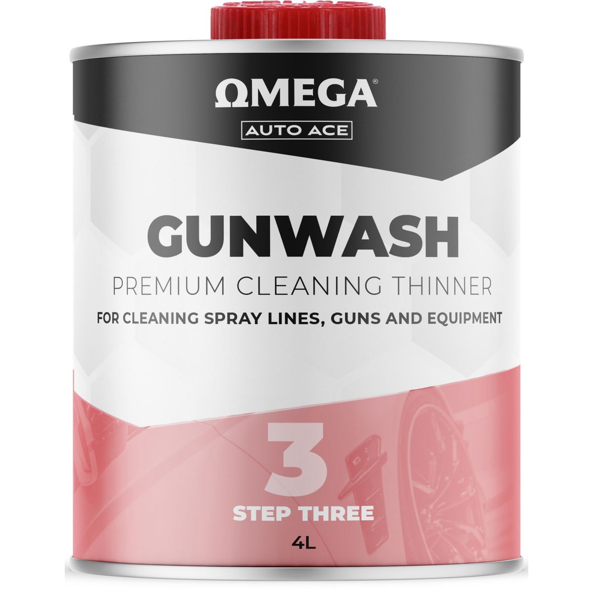 Omega Gunwash Cleaning Thinner 4L AA-GW4L