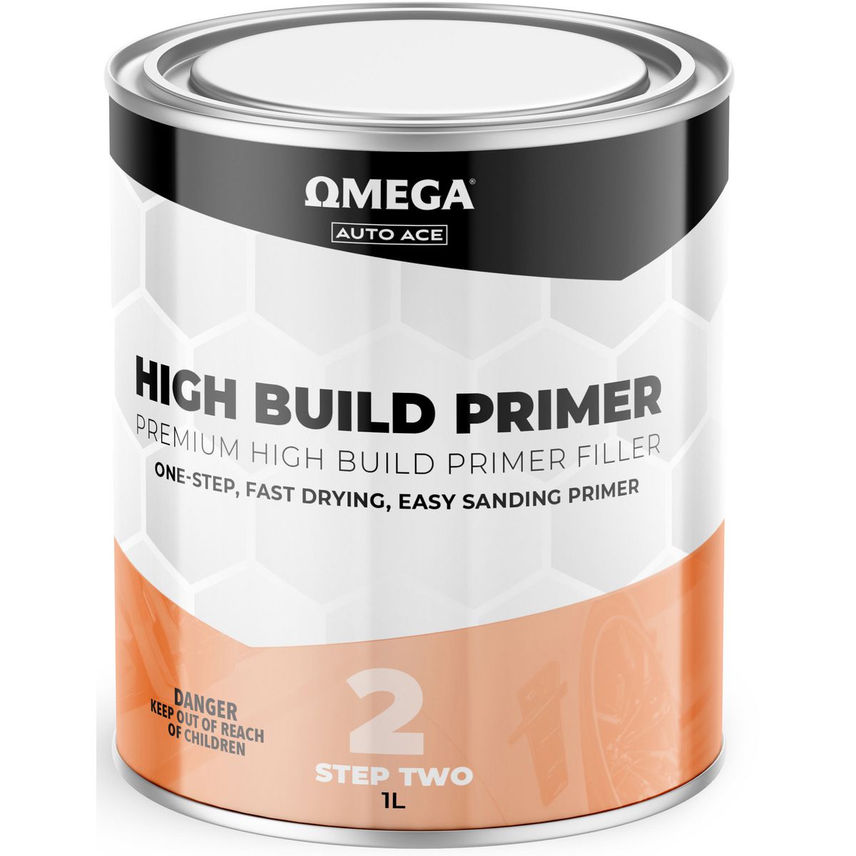 Omega High Build Primer Filler 1L AA-HP1L
