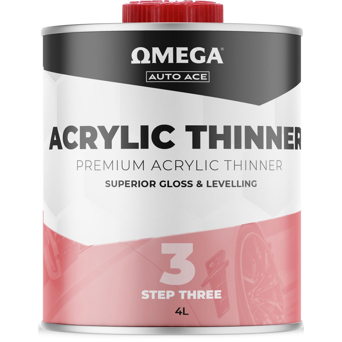 Omega Premium Acrylic Thinner 4L AA-AT4L