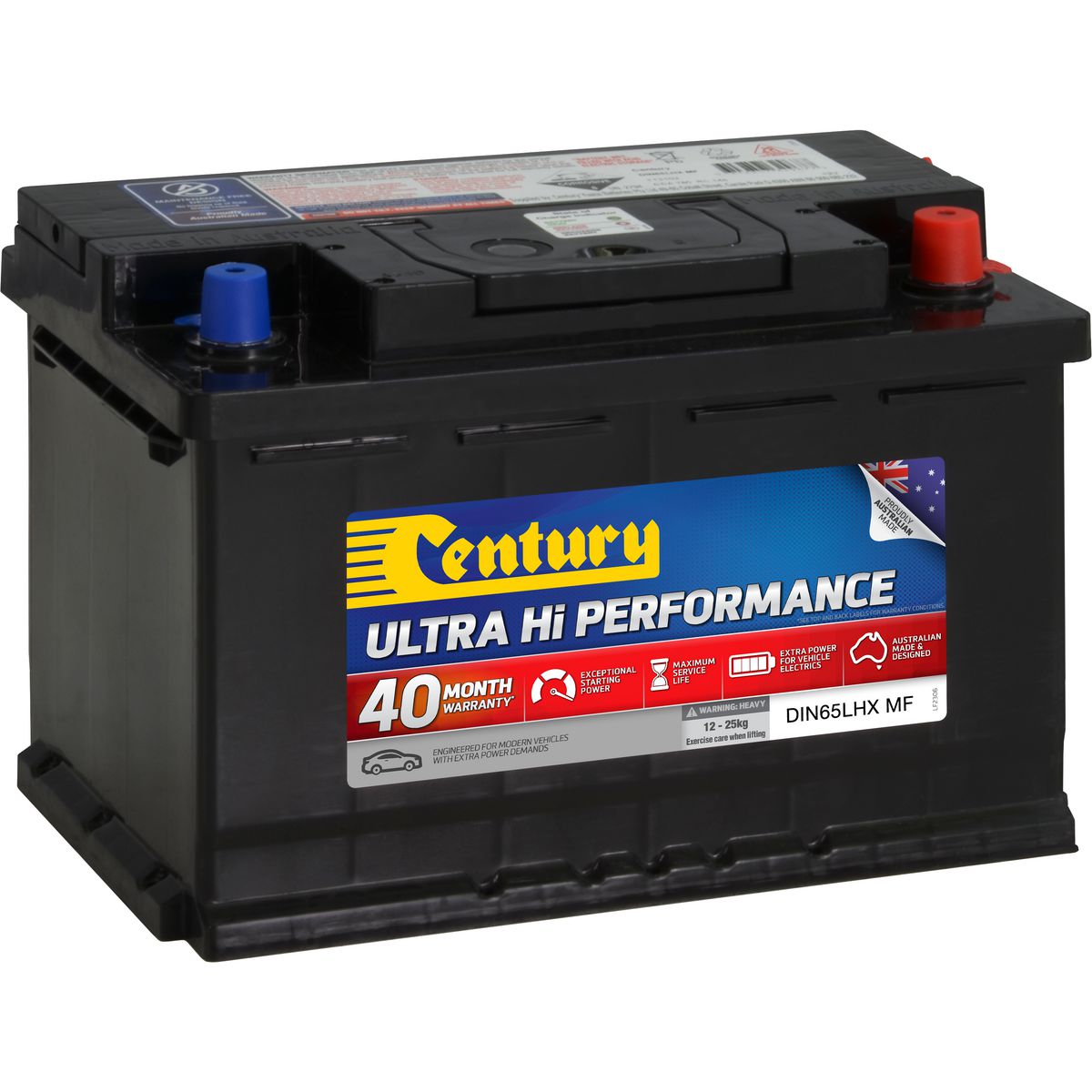 Century Batteries Battery-Car & Pass 40M 113112 DIN65LHX MF