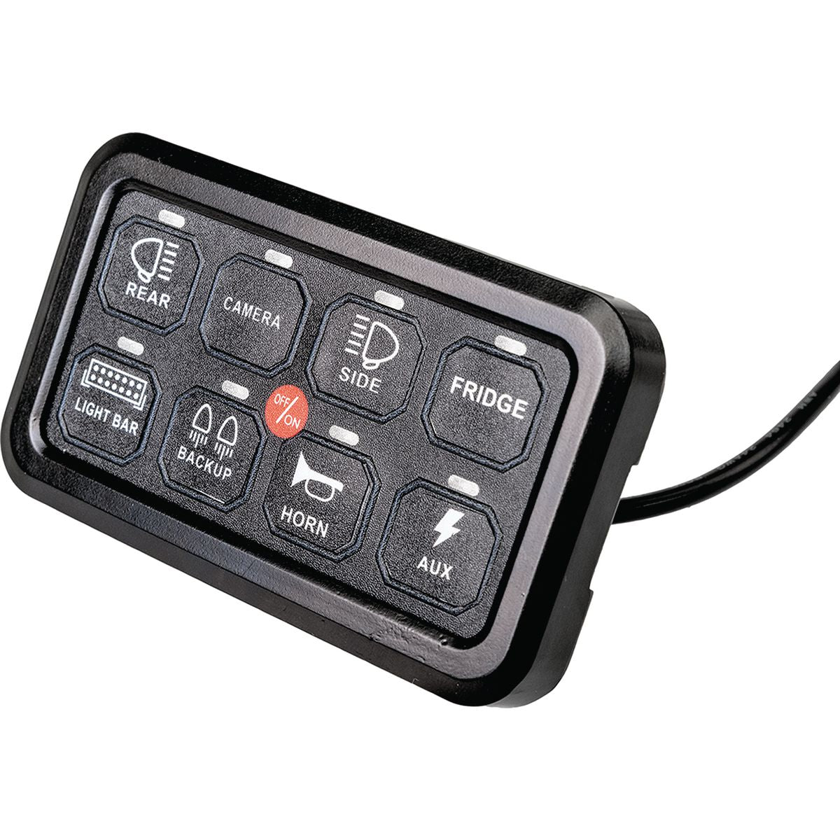 Thunder 8-Way Touch Switch Panel - Blue Illumination TDR11049