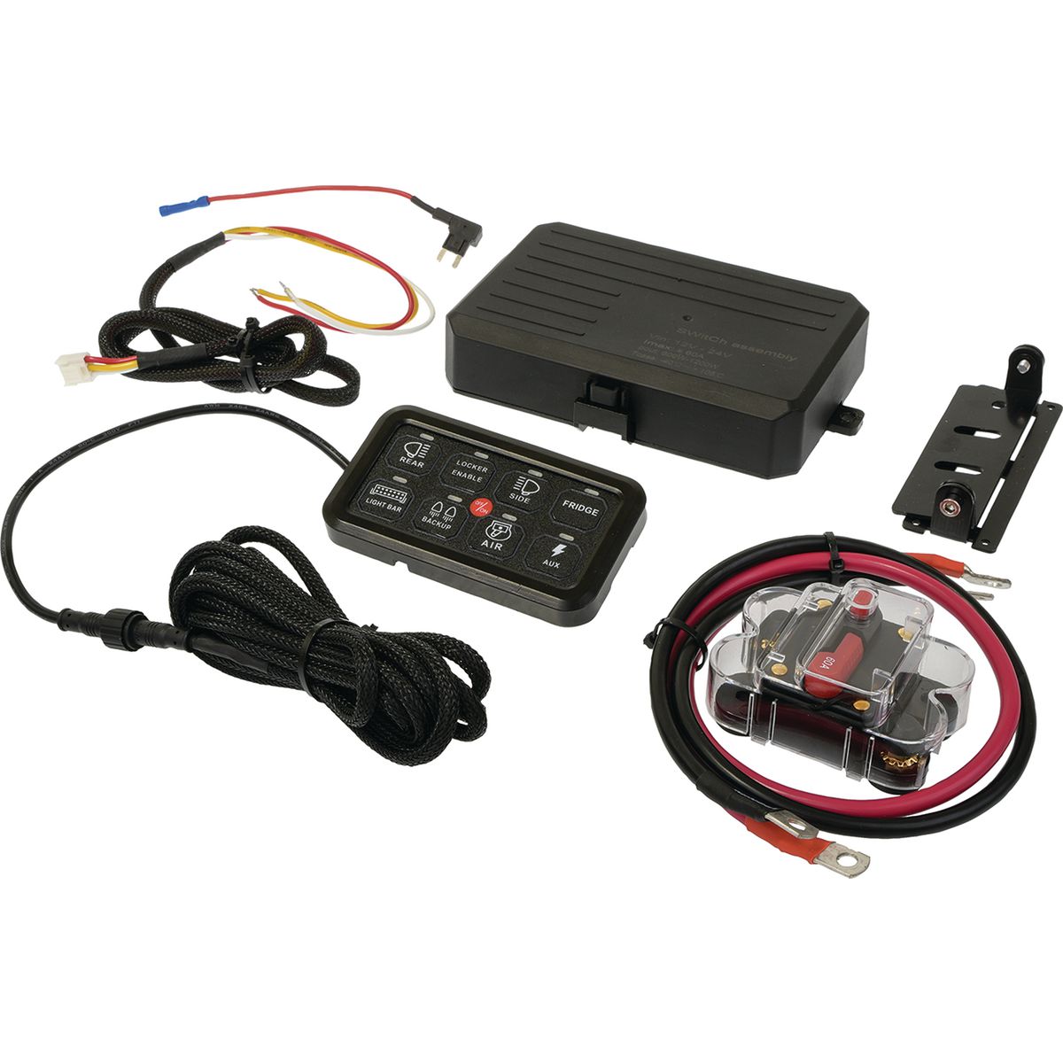 Thunder 8-Way Touch Switch Panel - Blue Illumination TDR11049