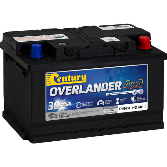 Century Batteries Battery Overlander 4X4 -125138 DIN65LHD MF