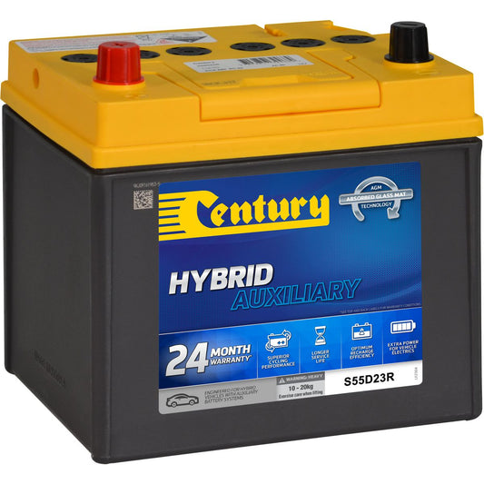 Century Batteries Century High Performance Battery 12V 540 Cca 232L X 173W X 202H (Mm) 55D23R