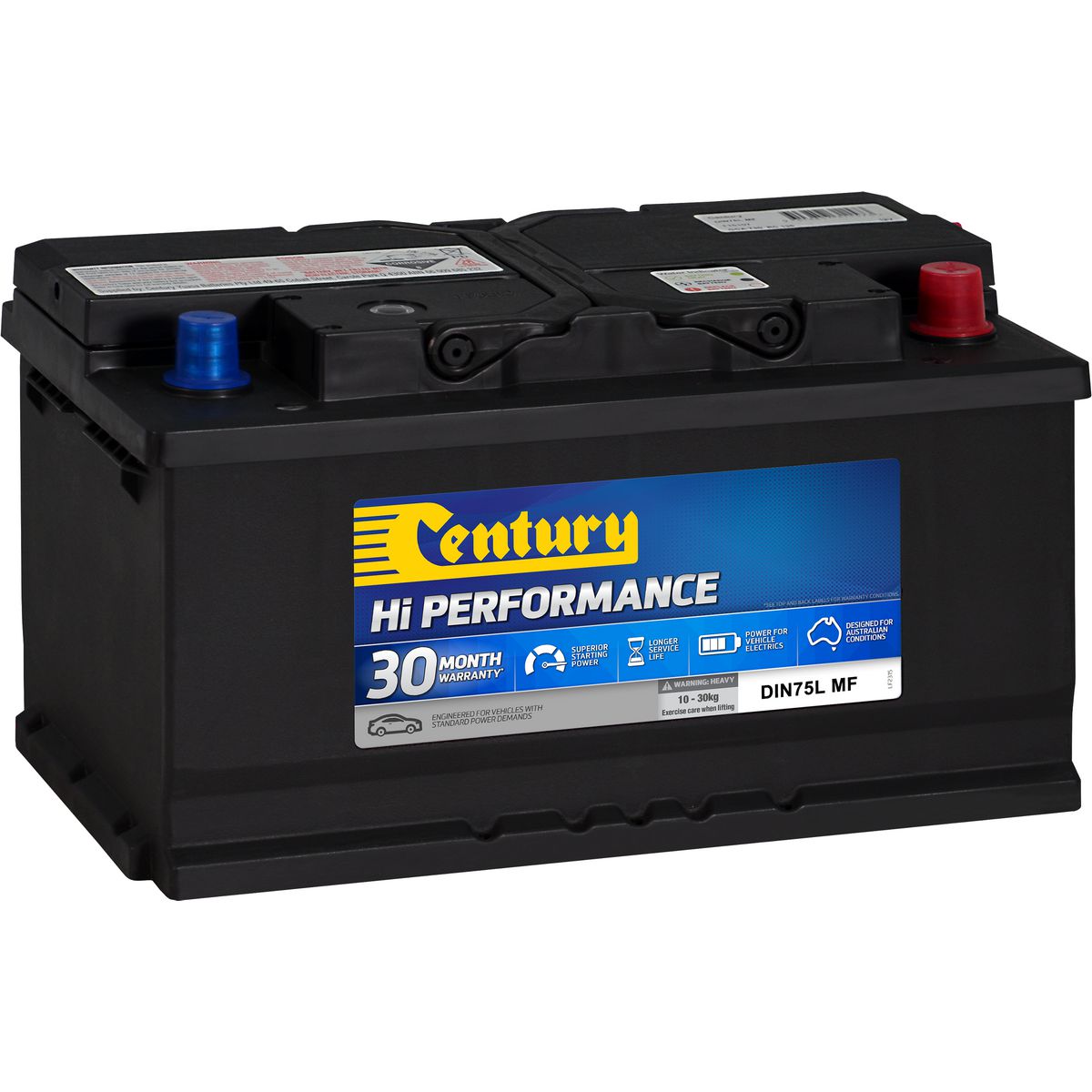 Century Batteries Battery-Car & Pass 30M 115137 DIN75LMF