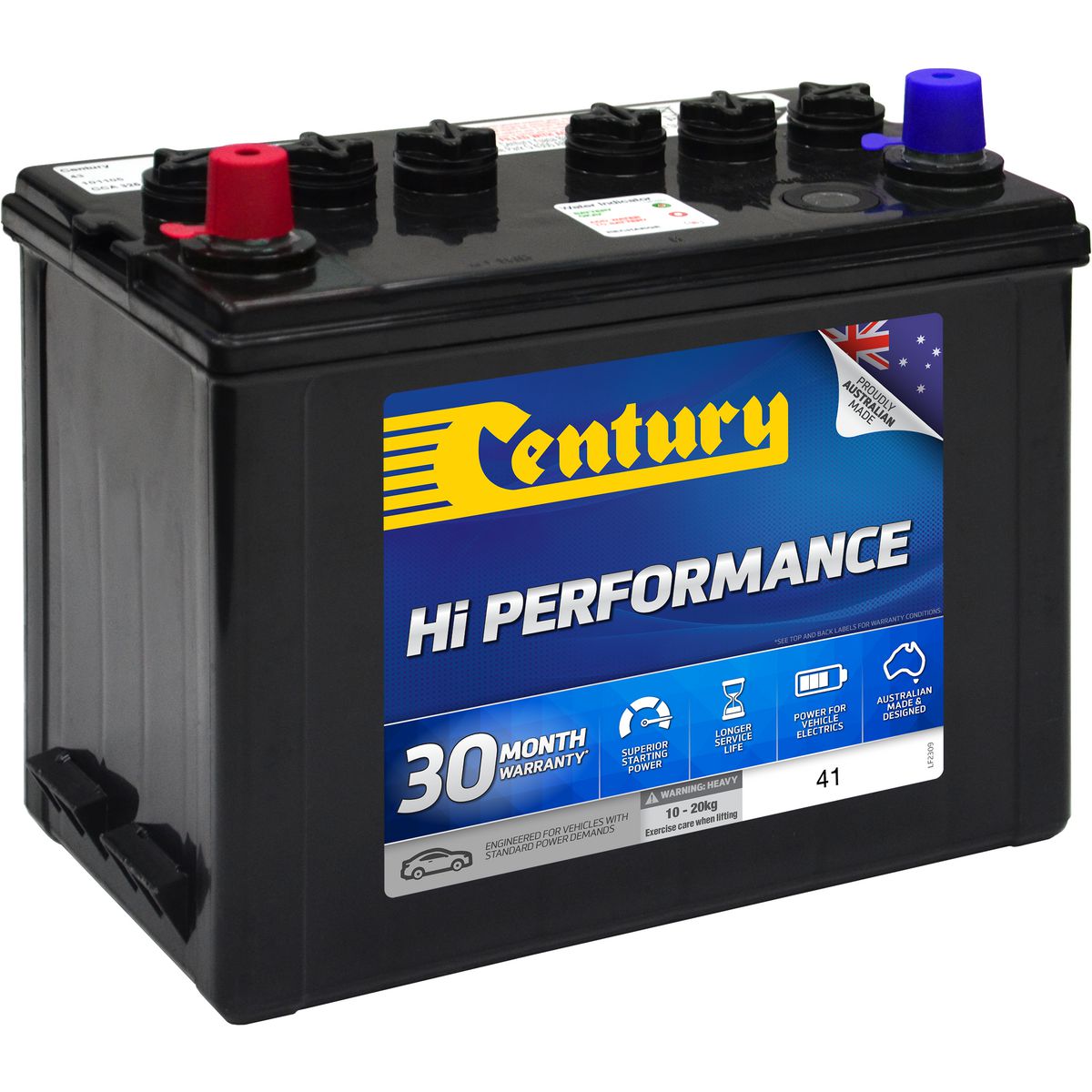 Century Batteries Battery-Car & Pass 30M 115134 41