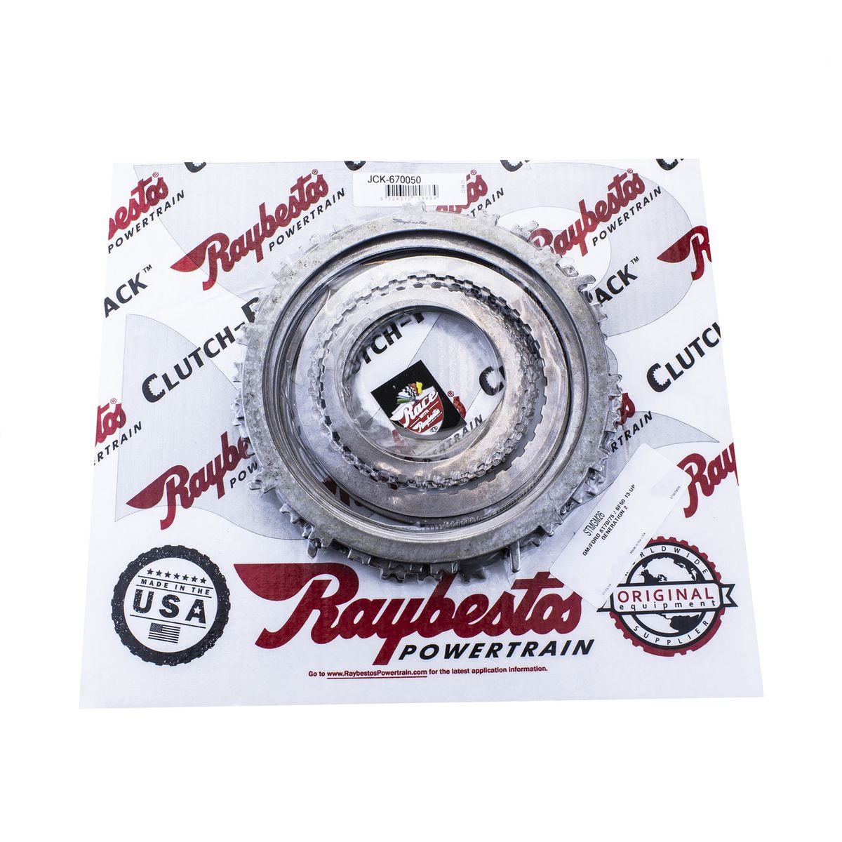 Raybestos Steel Capsule 6F50/55/6T70 Gen 2 JCK-670050