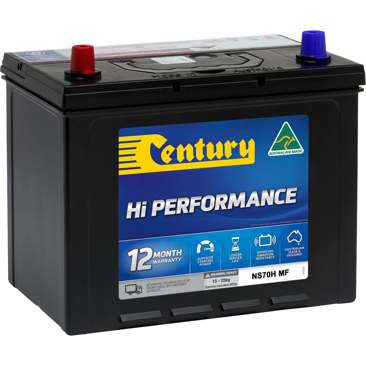 Century Truck Battery 12V HP-123124-650CCA NS70H MF
