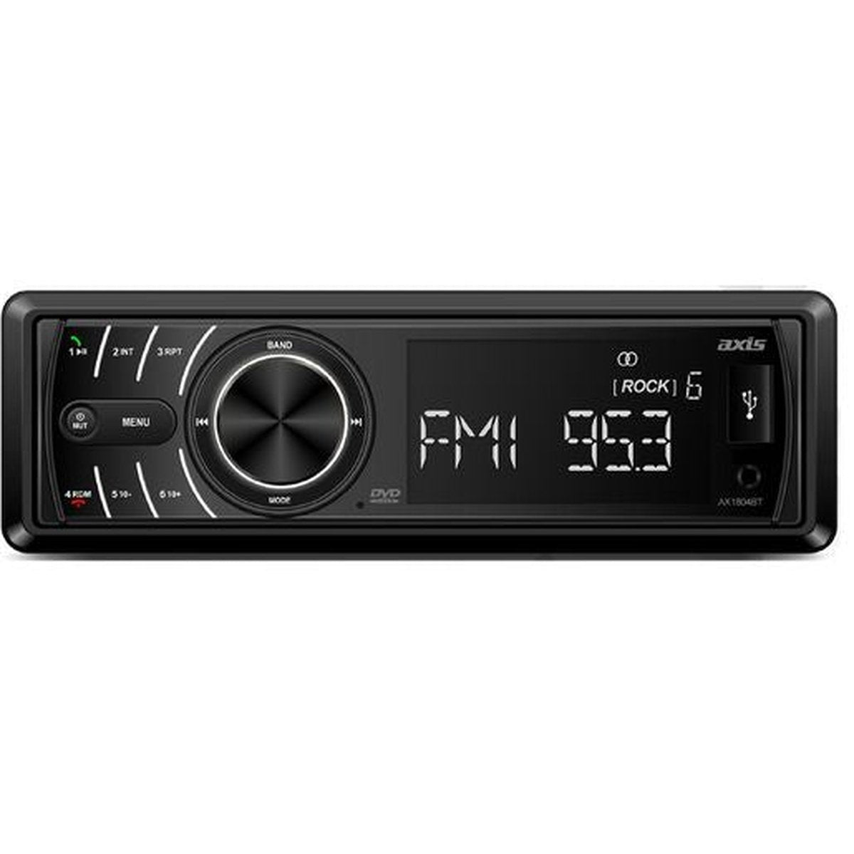 Axis 12/24V Bluetooth DVD/CD Multimedia ReceiverAX1804BT