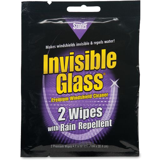 Invisibleglass Clean & Repellent Glass Wipes 2pk 90182