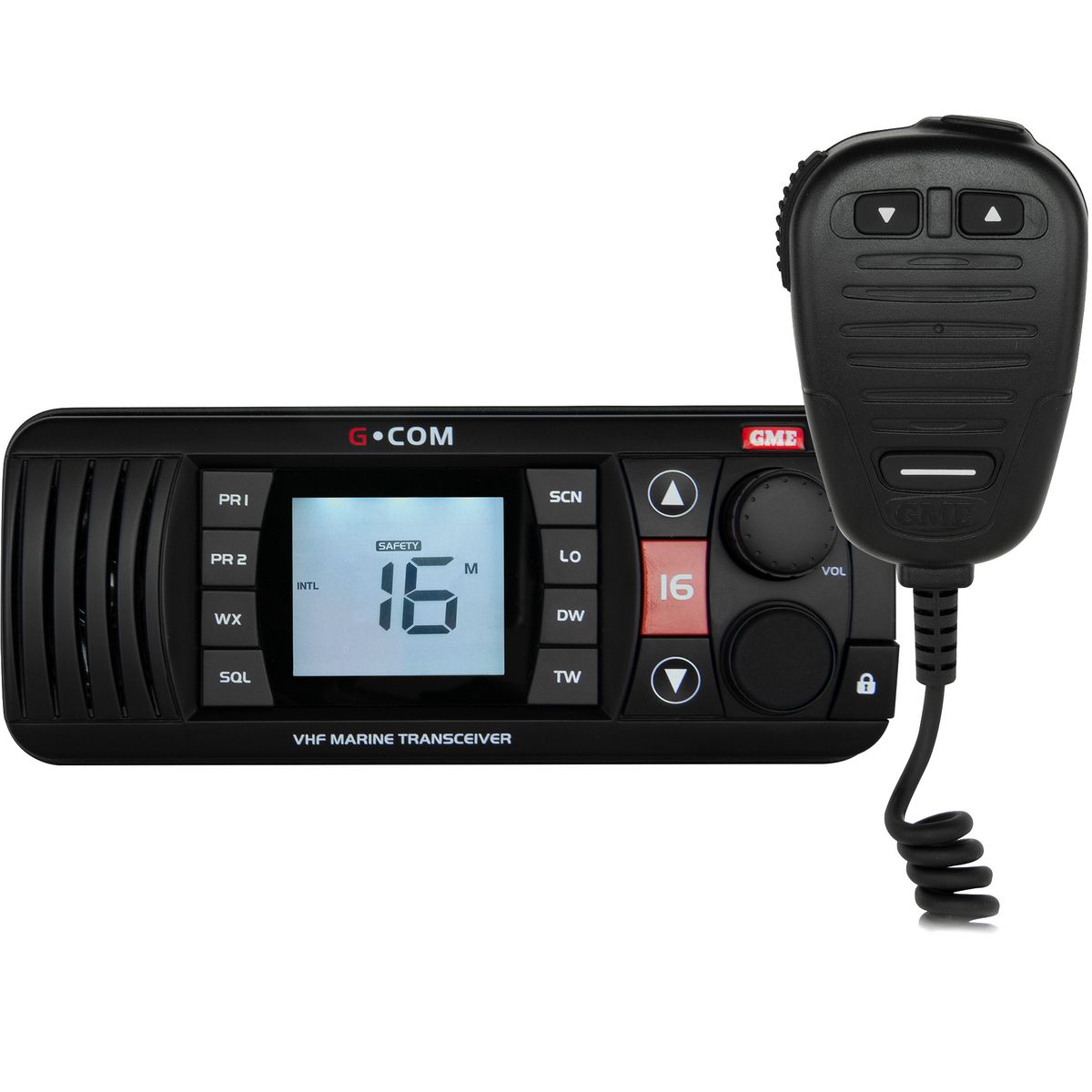 GME Marine VHF Radio Black