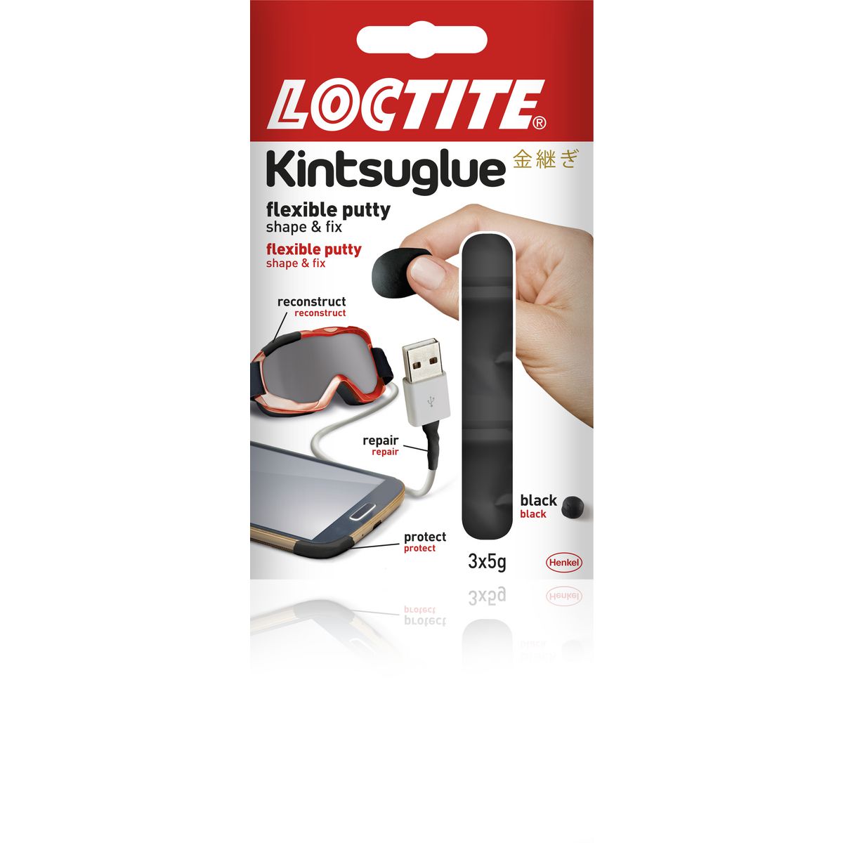 Loctite Kintsu Glue Black 3x5g 2239183