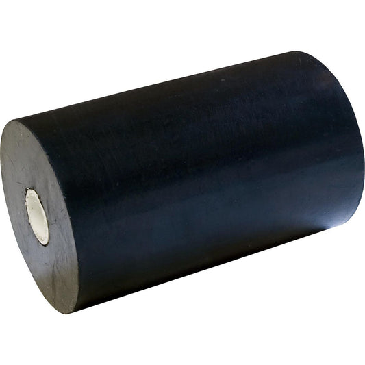Ark 4,1/2in Flat Roller Rubber Black 1251