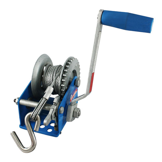 Ark Boat Win 275kg 3:1 4mmx6M Galvanized Steel Cable W273C
