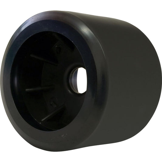Ark 4in Smooth Wobble Roller Poly Black 5431
