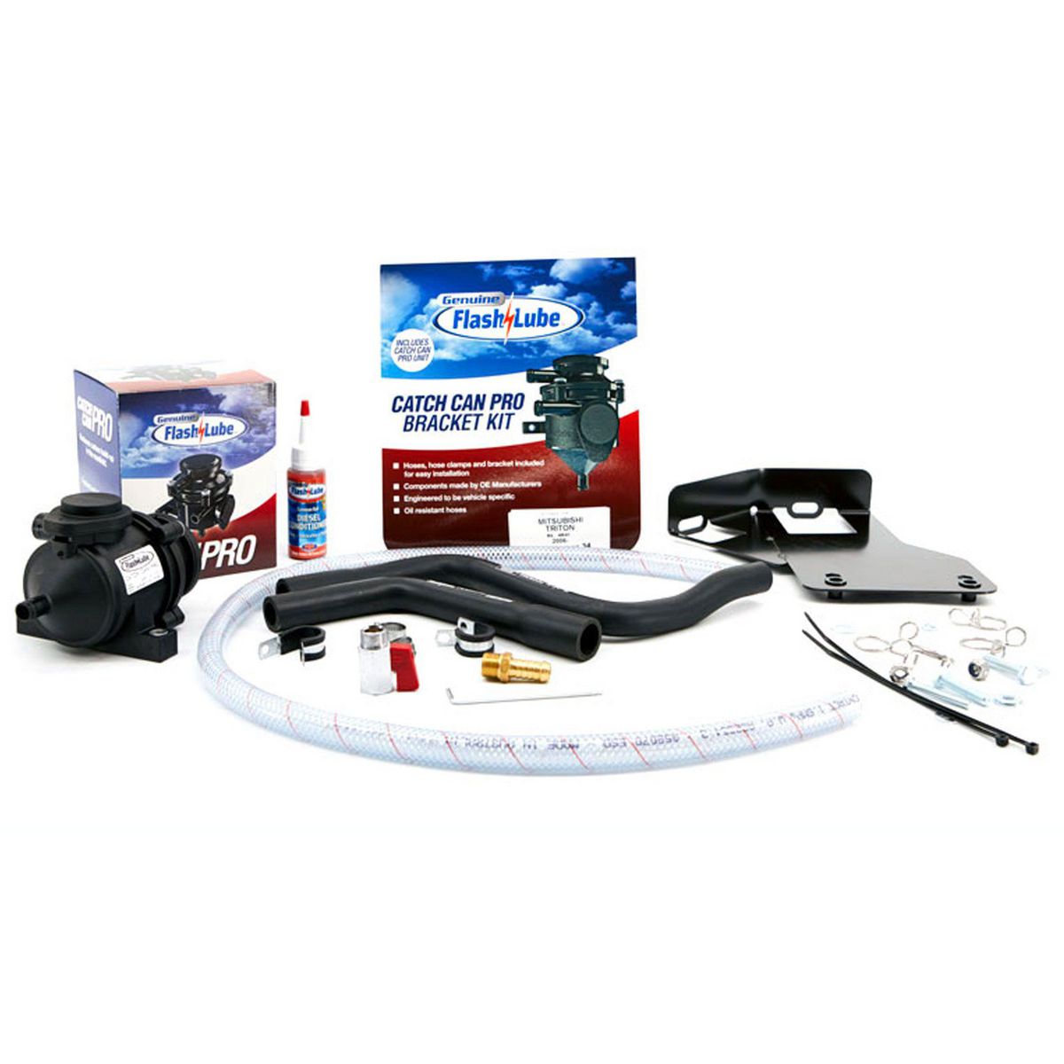 Flashlube Oil Catch Can Pro FCCKT34
