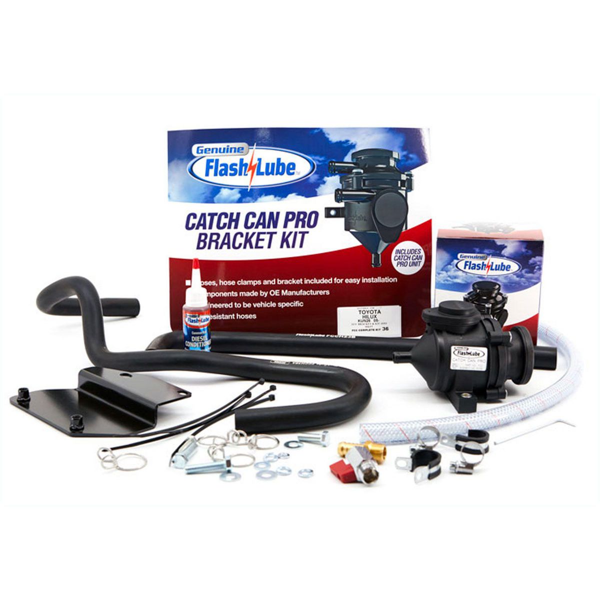 Flashlube Oil Catch Can Pro FCCKT36