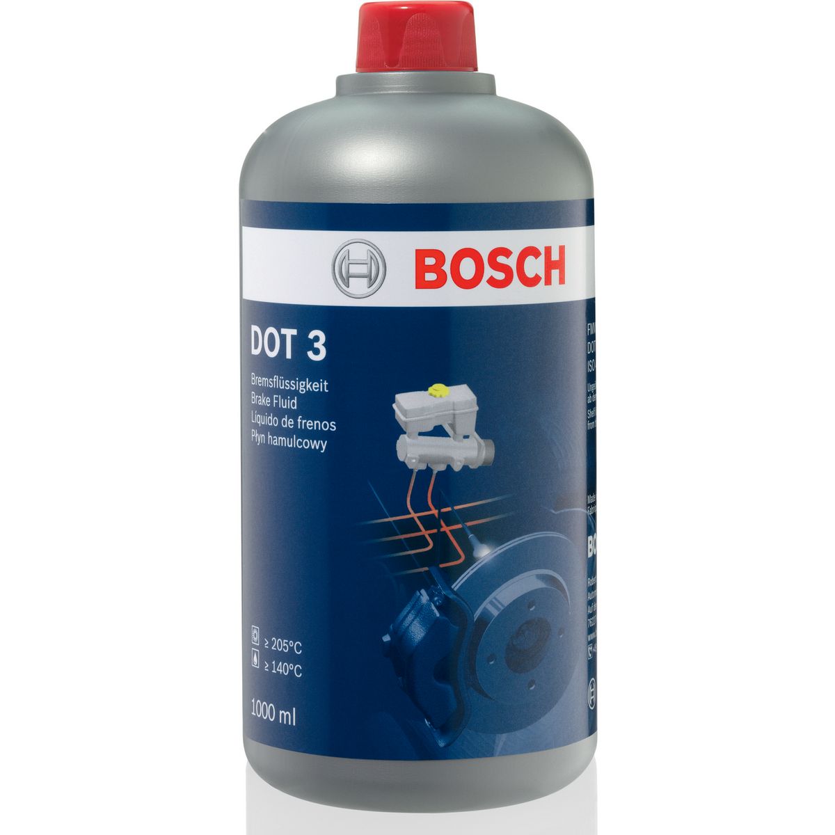 Bosch Dot 3 Brake Fluid 1L BF3-1L