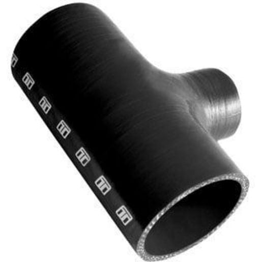 Turbosmart Hose Tee 2.50" ID 1.50"Spout (Black)