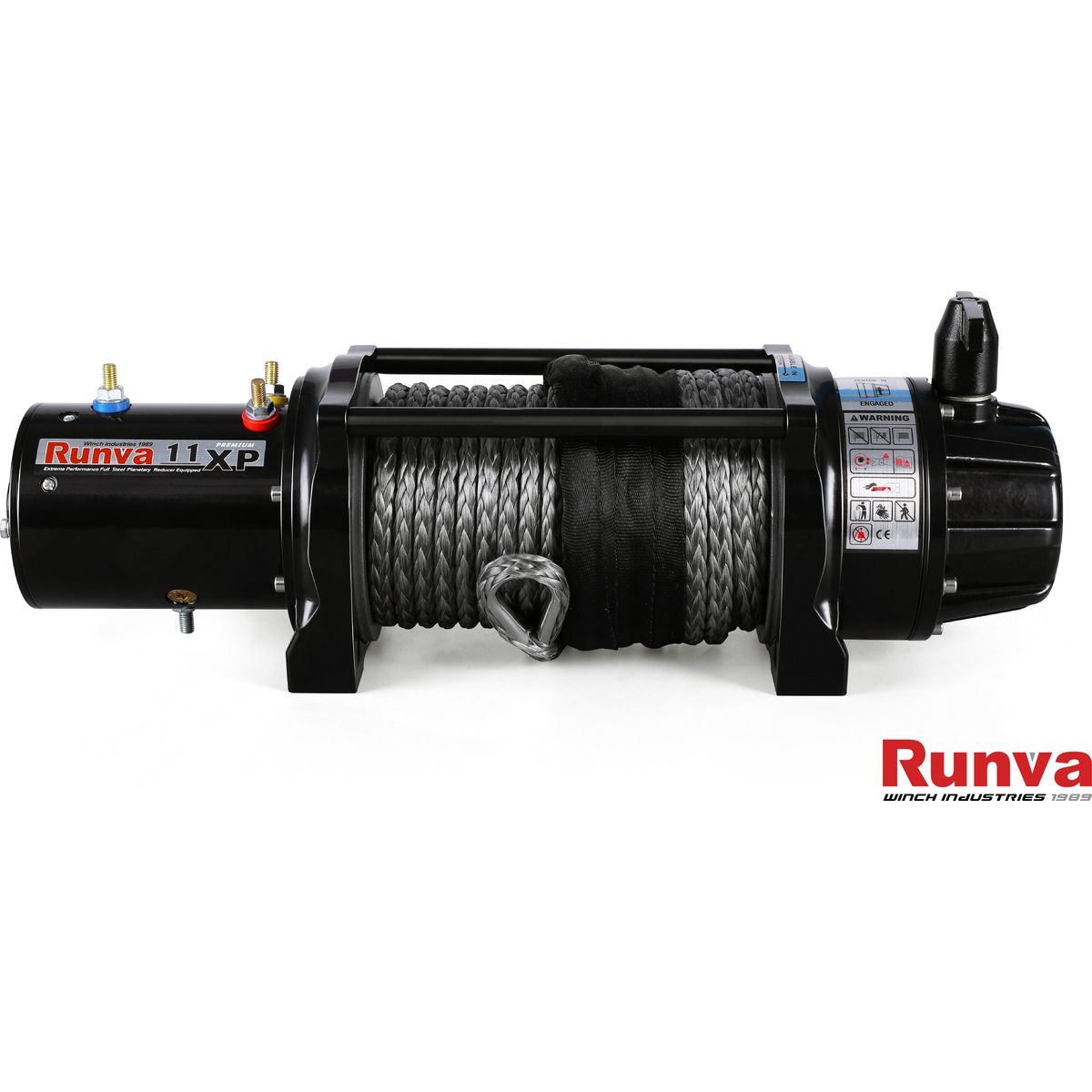 Runva 11XP Premium 4X4 Winch 12V 11000lb W/Synthetic Rope IP67 Protection 11XPPREMIUM12VD