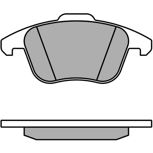 MEYLE Brake Pad Set 025 247 0520/PD