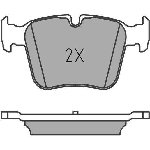 MEYLE Brake Pad Set 025 253 5416/PD