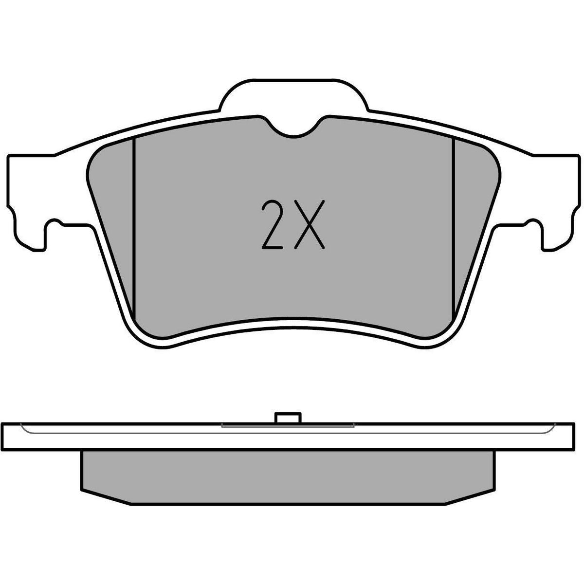 MEYLE Brake Pad Set 025 241 3716/PD