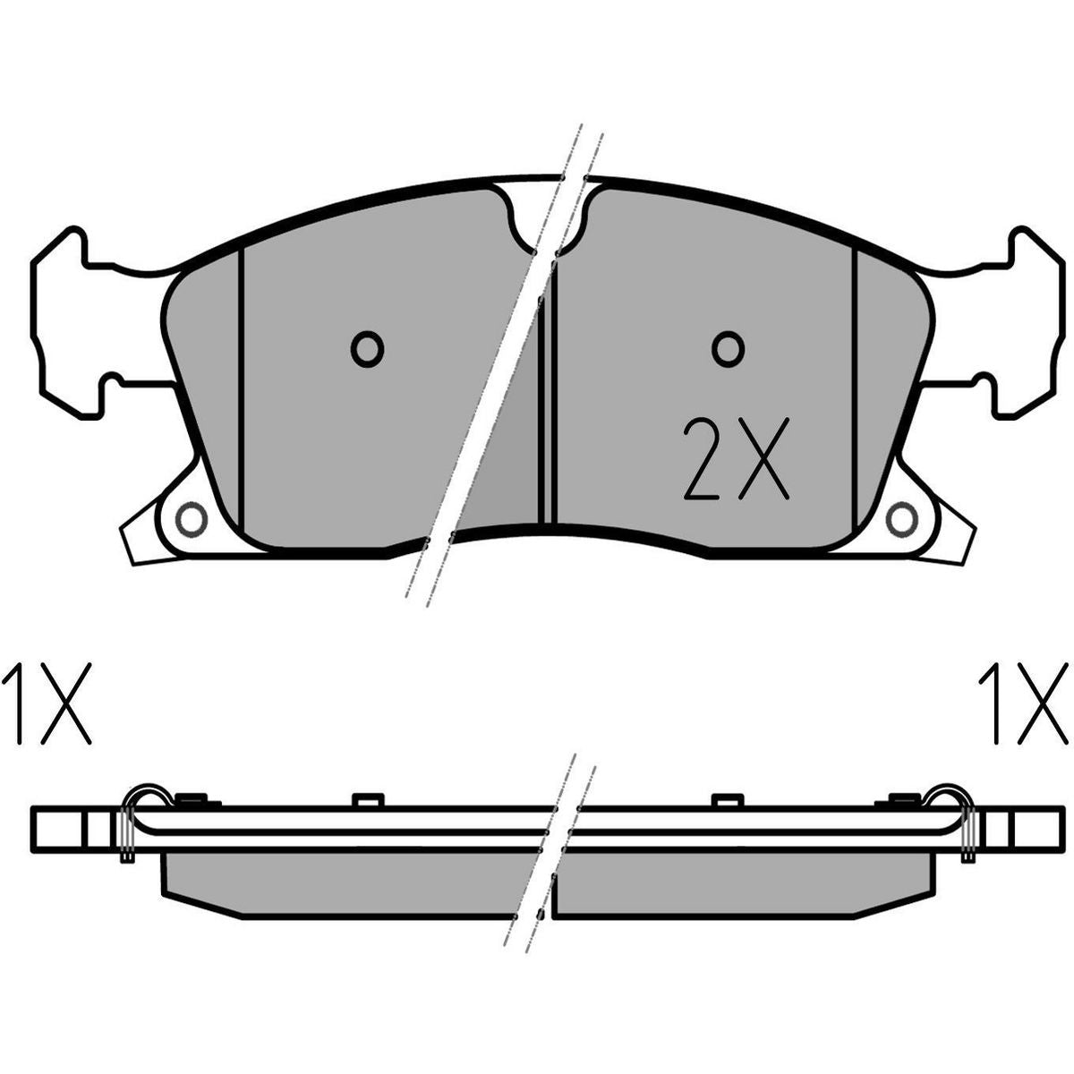 MEYLE Brake Pad Set 025 251 9021/PD