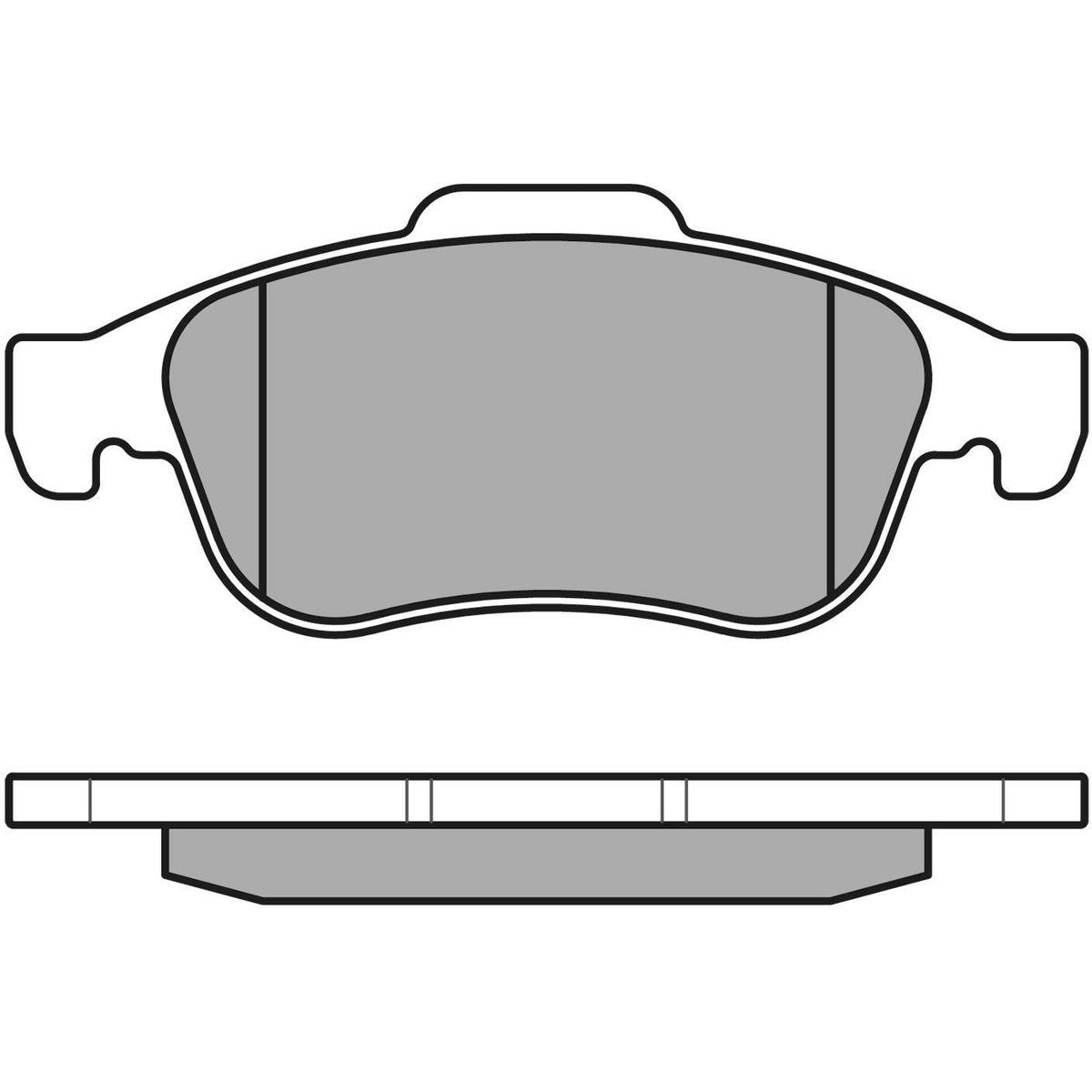 MEYLE Brake Pad Set 025 249 1418/PD
