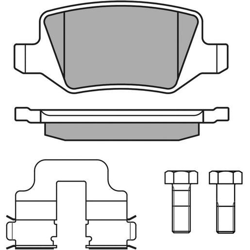 MEYLE Brake Pad Set 025 231 3814/PD