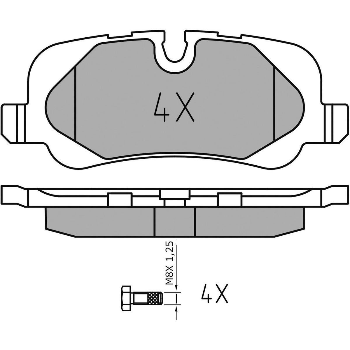 MEYLE Brake Pad Set 025 241 9217/PD