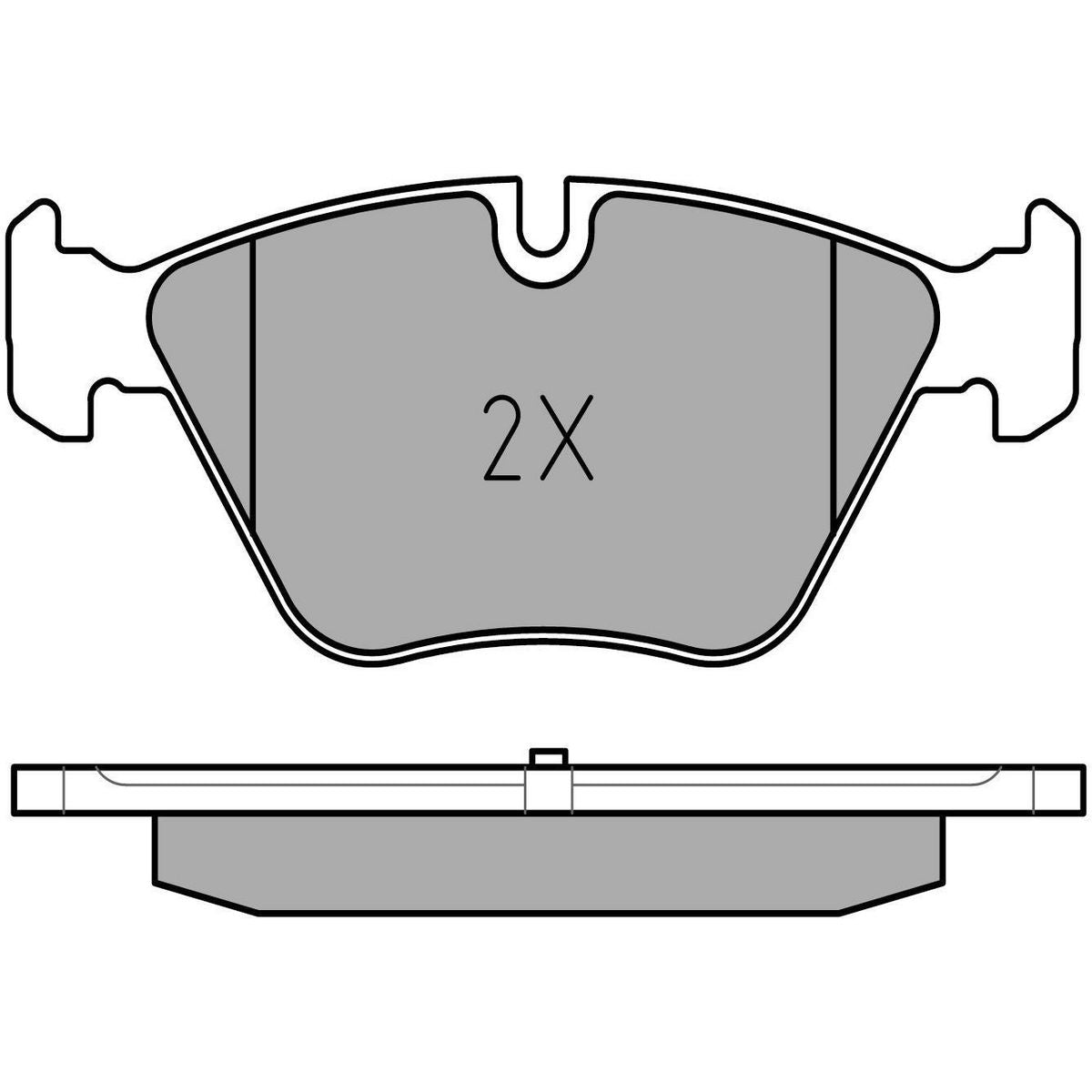 MEYLE Brake Pad Set 025 237 9420/PD