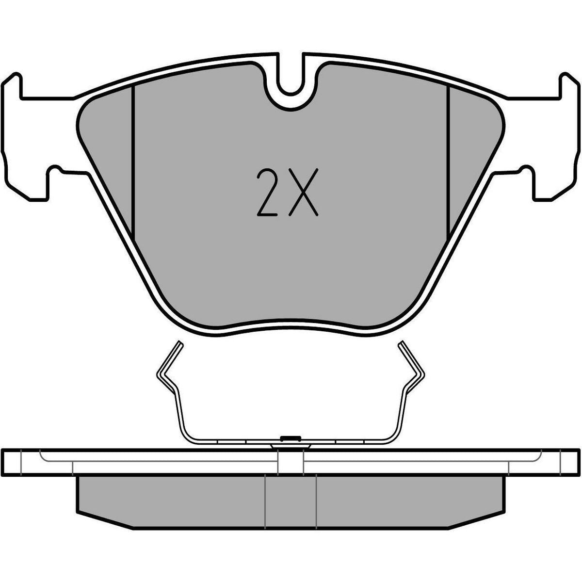 MEYLE Brake Pad Set 025 233 4720/PD